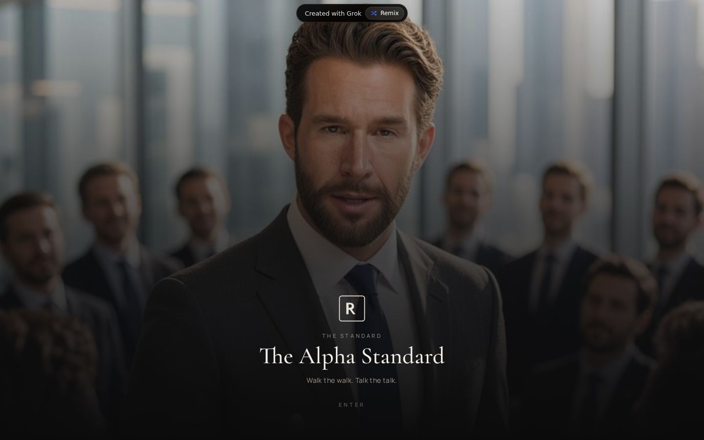 The Alpha Standard — High-ticket commit flow